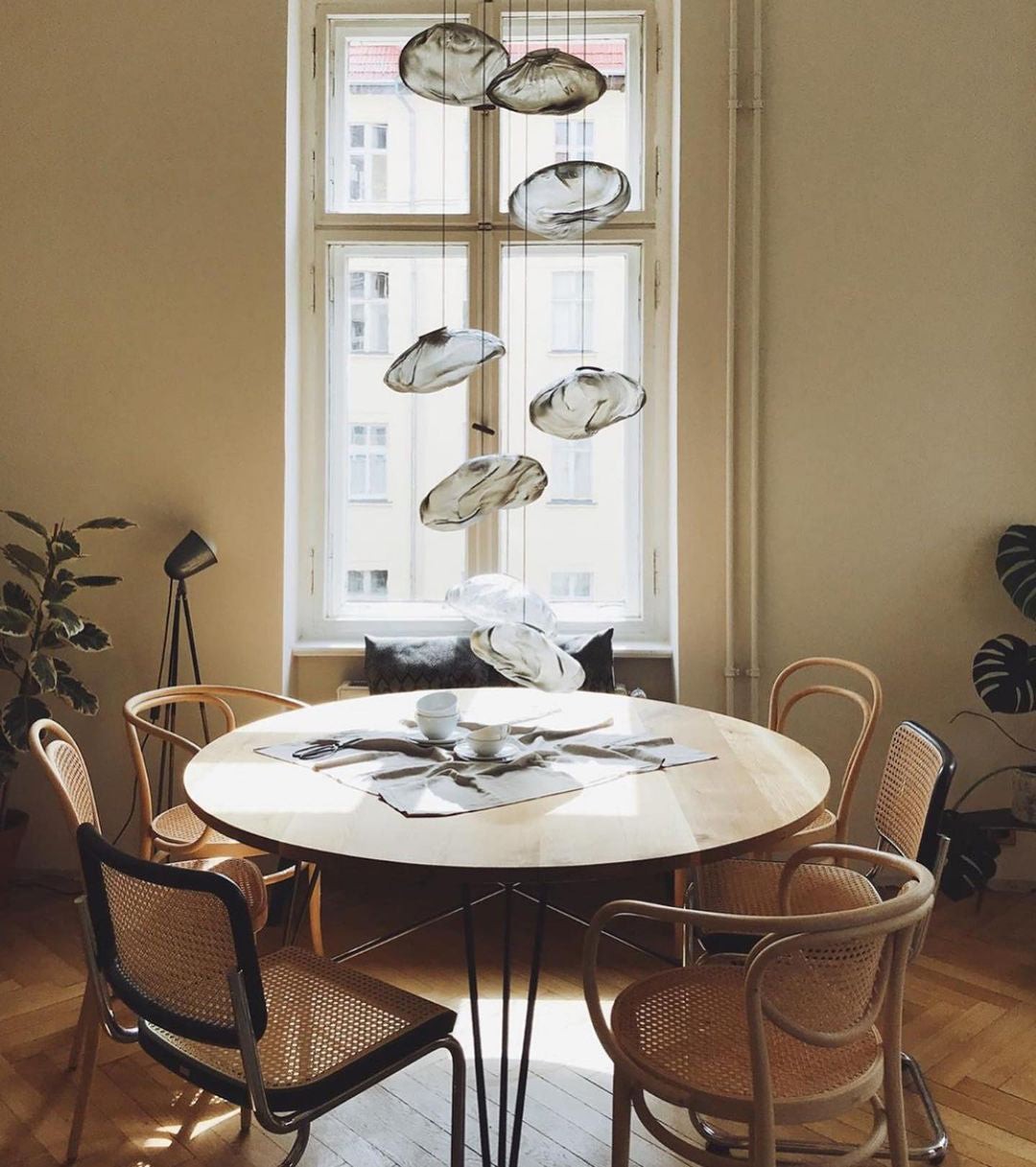 Multi-Head Irregular Glass Bubble Chandelier M79