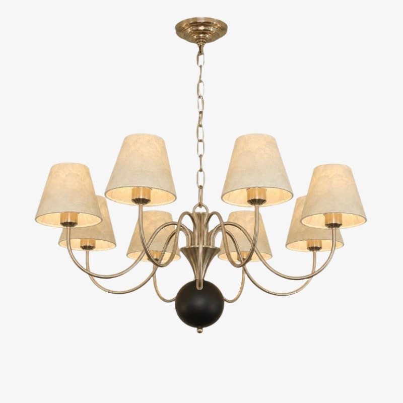 Micahell Capiz Shell Branch Chandelier - Sculptural Coastal Lighting for Modern Interiors T2220