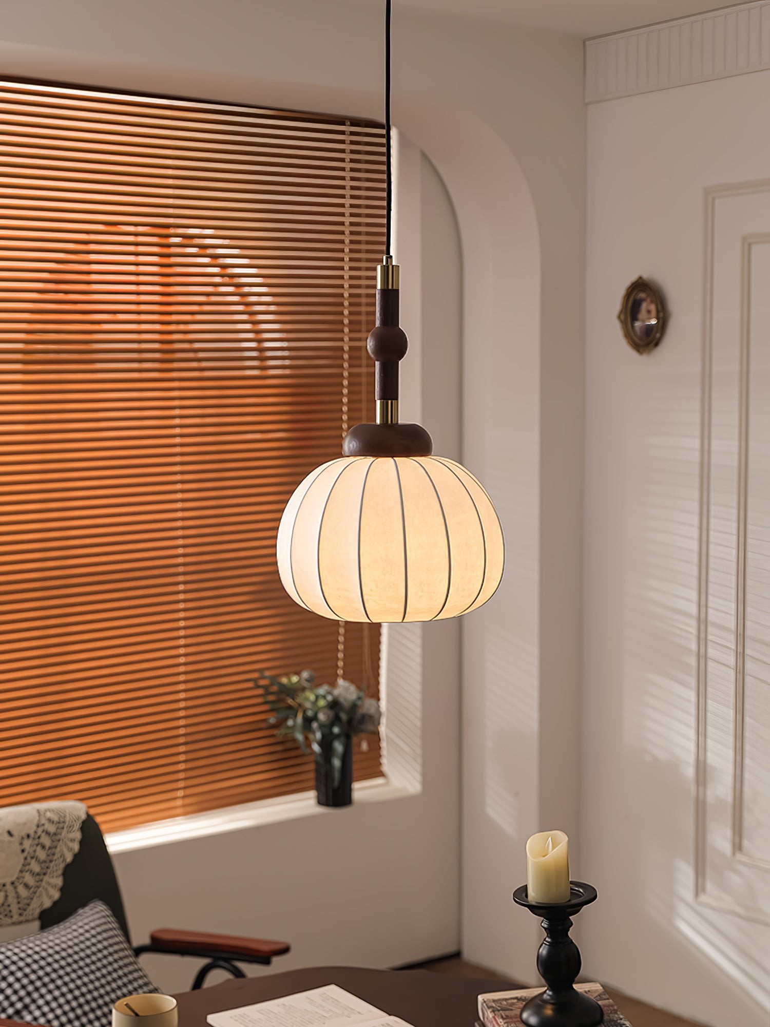 Silk Globe Pendant Lamp M411