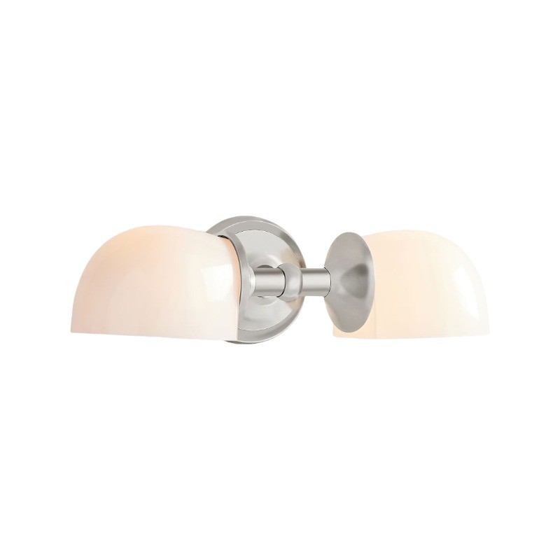 Modern Mercer Double Horizontal Metal Wall Sconce T145