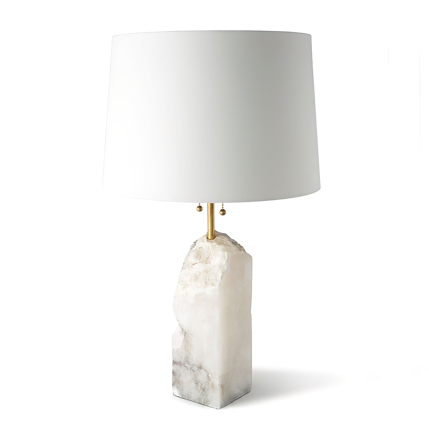 Raw Alabaster Table Lamp T1726