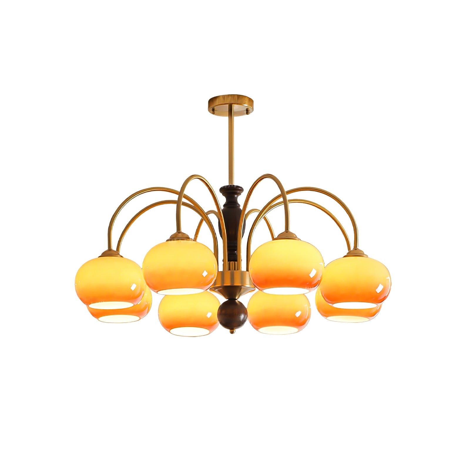 Retro Bauhaus Arch Chandelier M578