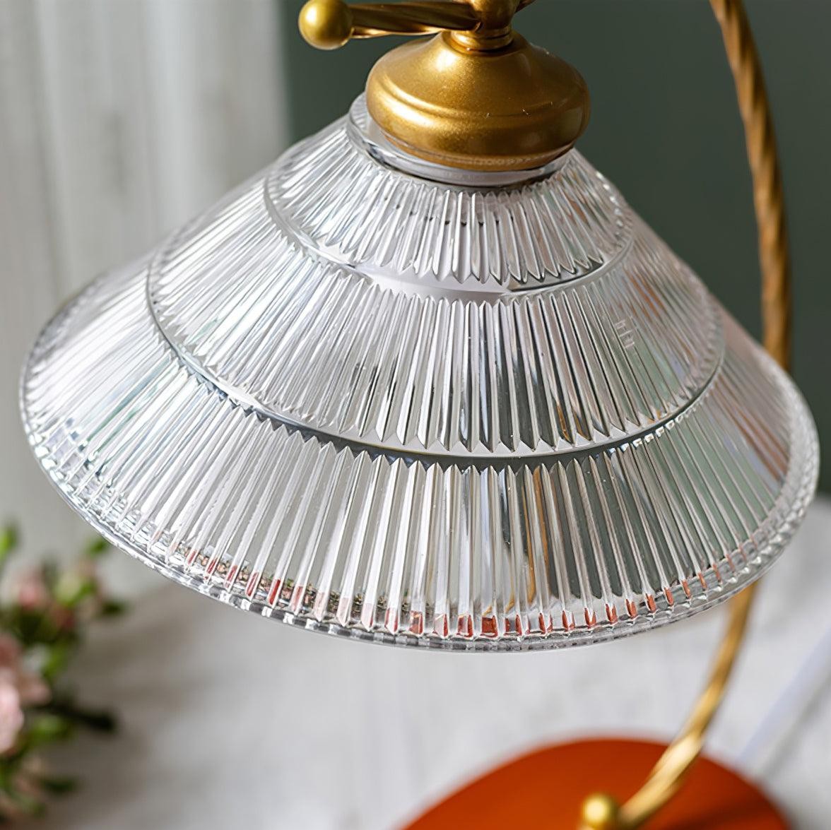 Glass Shade Vintage Reading Lamp M271