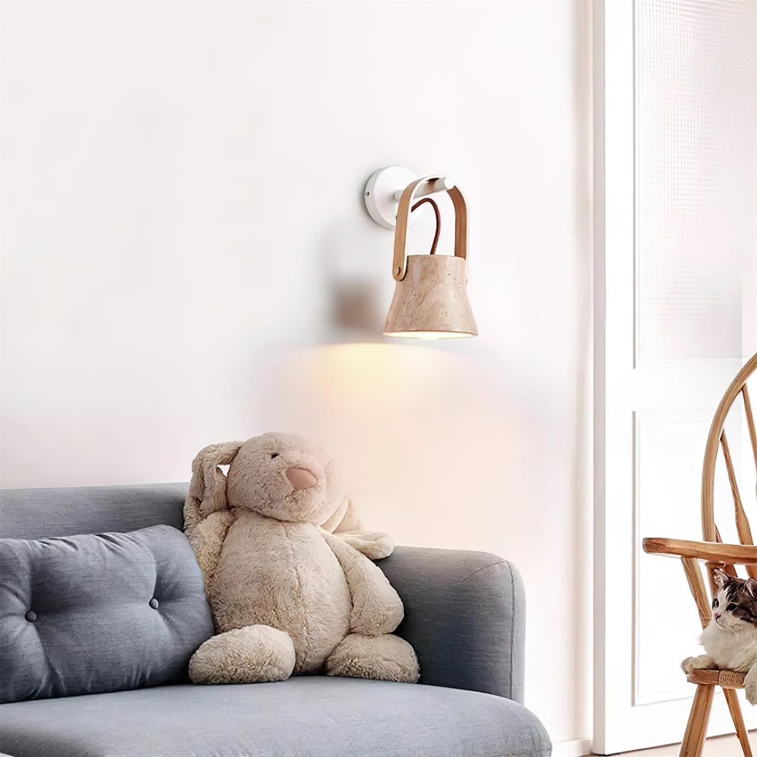 Personalized Creative Curved Portable Wall Lamp M177