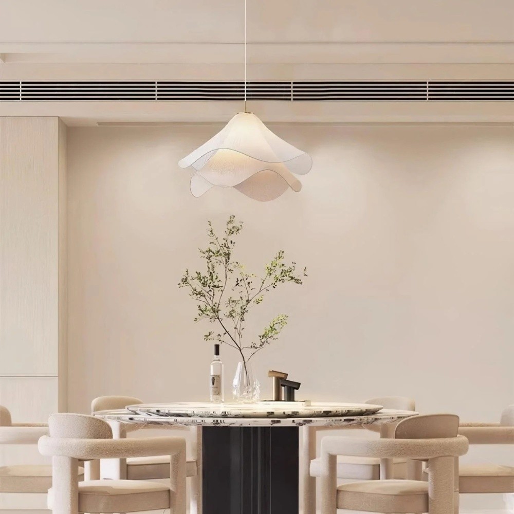 Jellyfish Fabric Double Layer Pendant Light S162