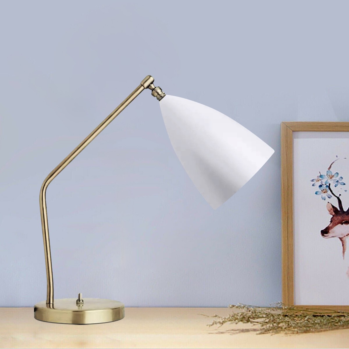 Rotatable Gräshoppa Task Office Table Lamp S158