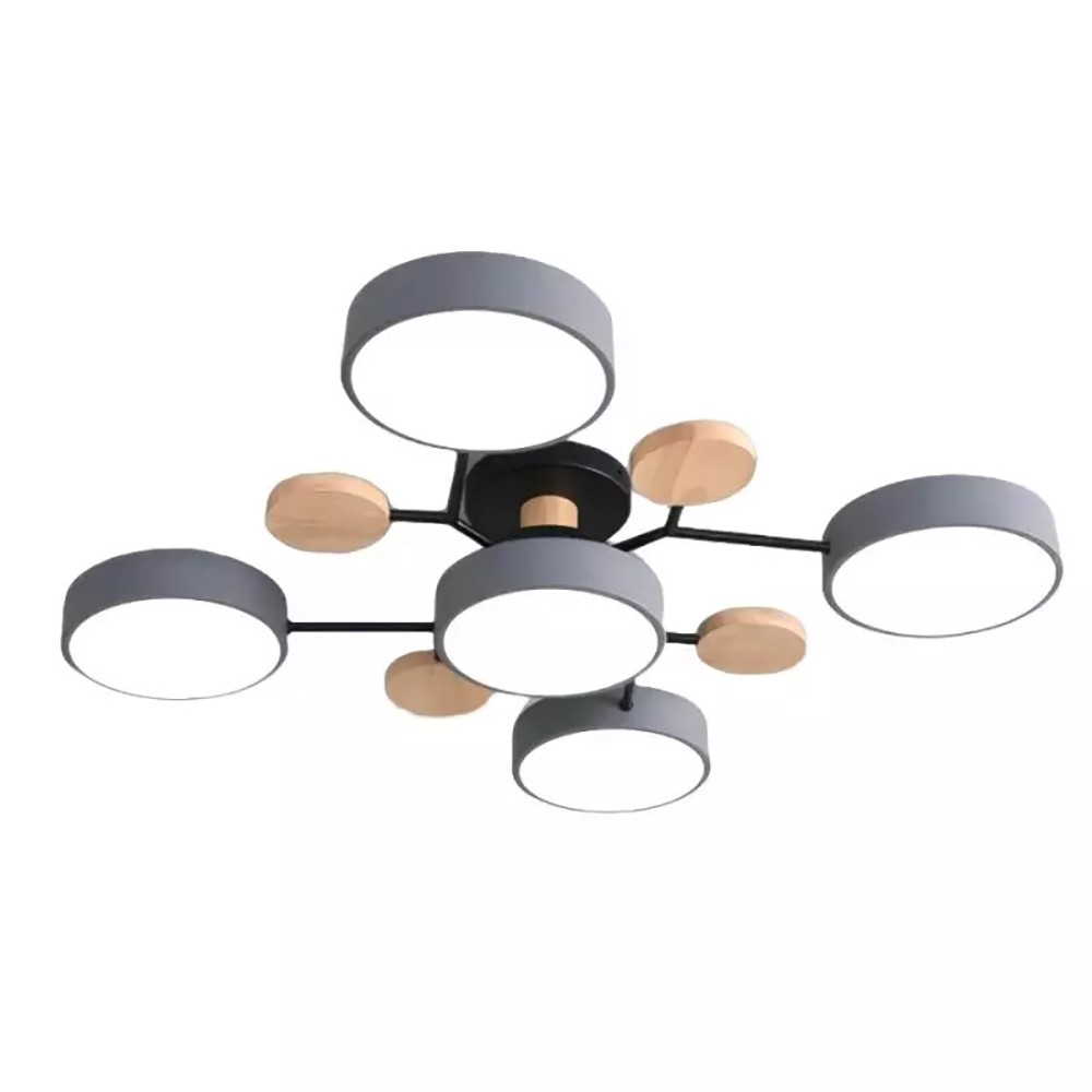 Nordic Branched Disc Metal Ceiling Lamp S117