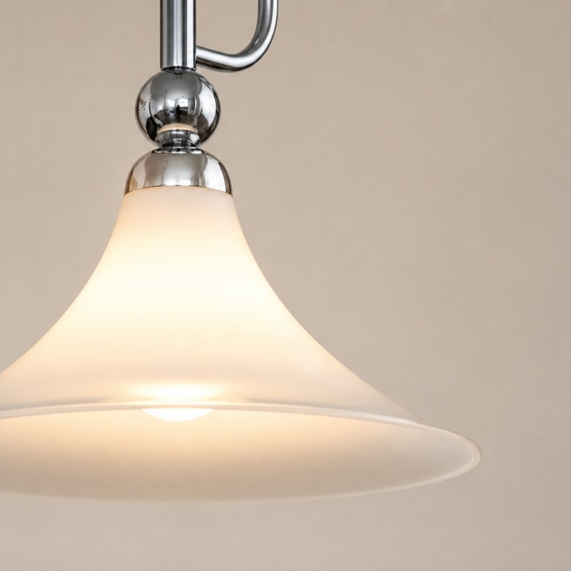 Kallera Magnolia Pendant Light - Artistic Gradient Hanging Lamp for Bedroom and Living Room T2267