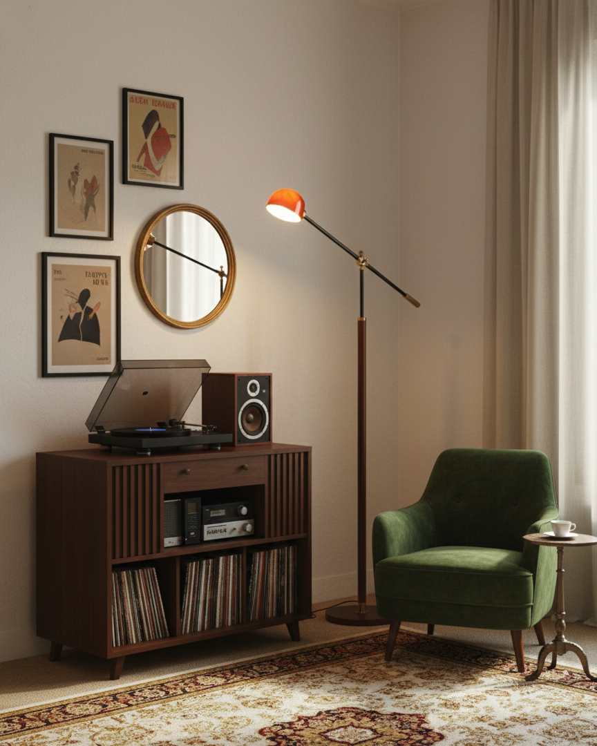 Heritage Swing Floor Lamp T1540