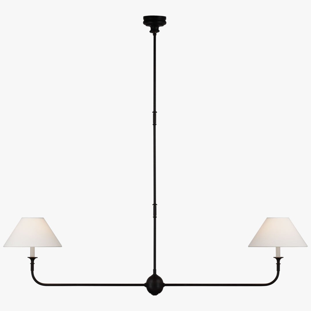 Piaf Geometric Metal Chandelier – Industrial Style for Dining Room T198