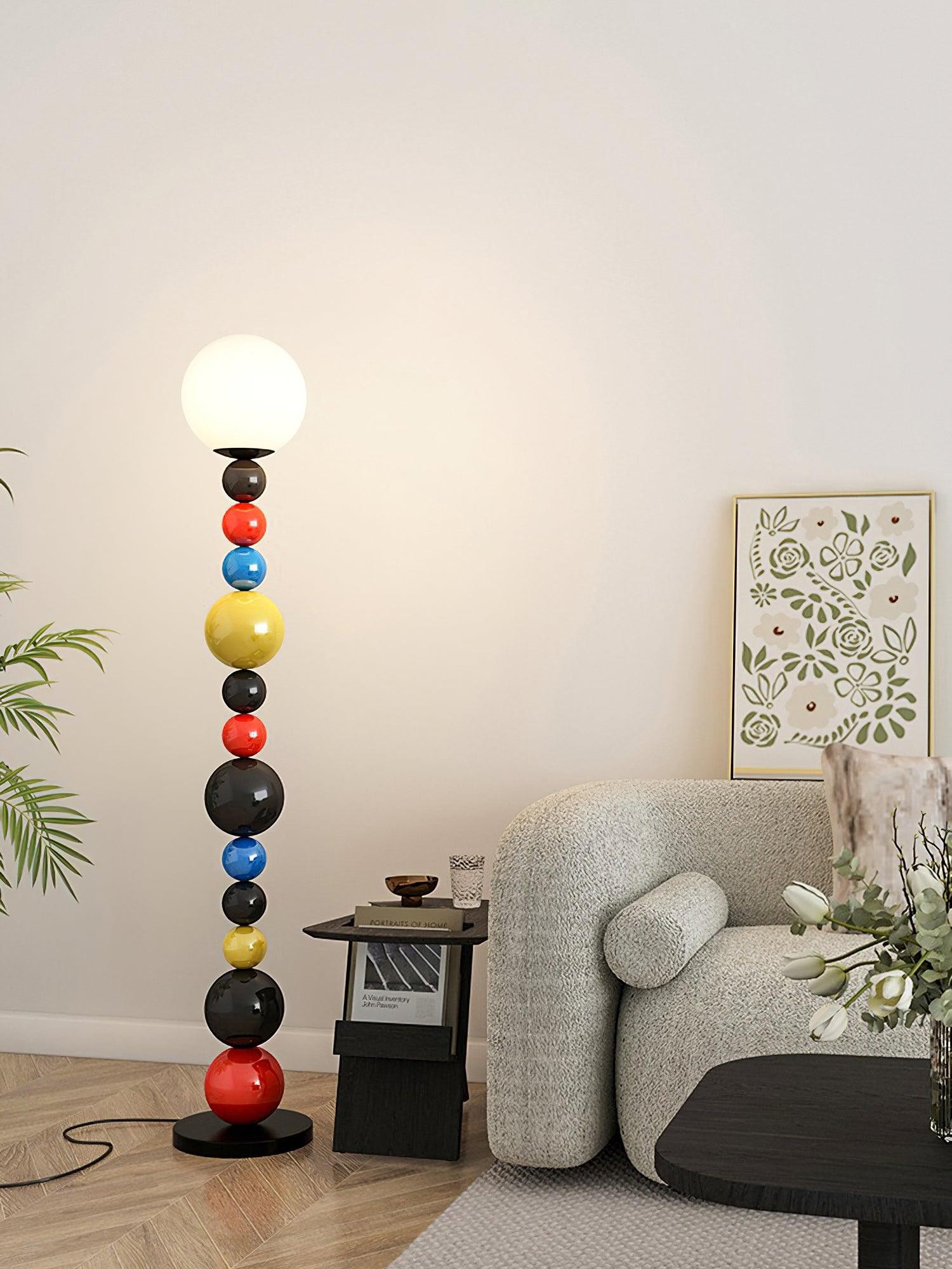 Colorful Round Ball Floor Lamp M376