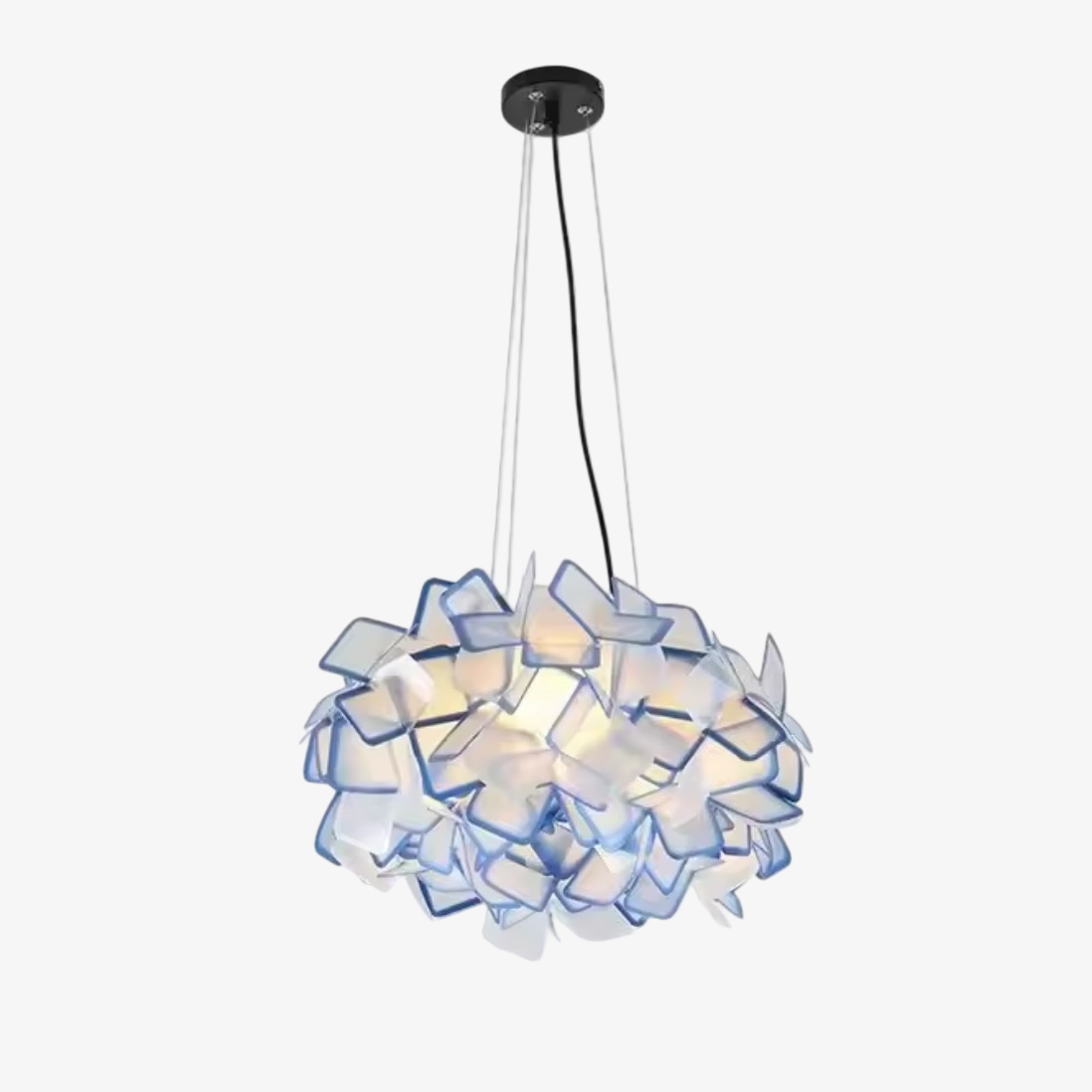 Gradient Acrylic Pendant Light – Modern Hanging Lamp for Bedroom S404