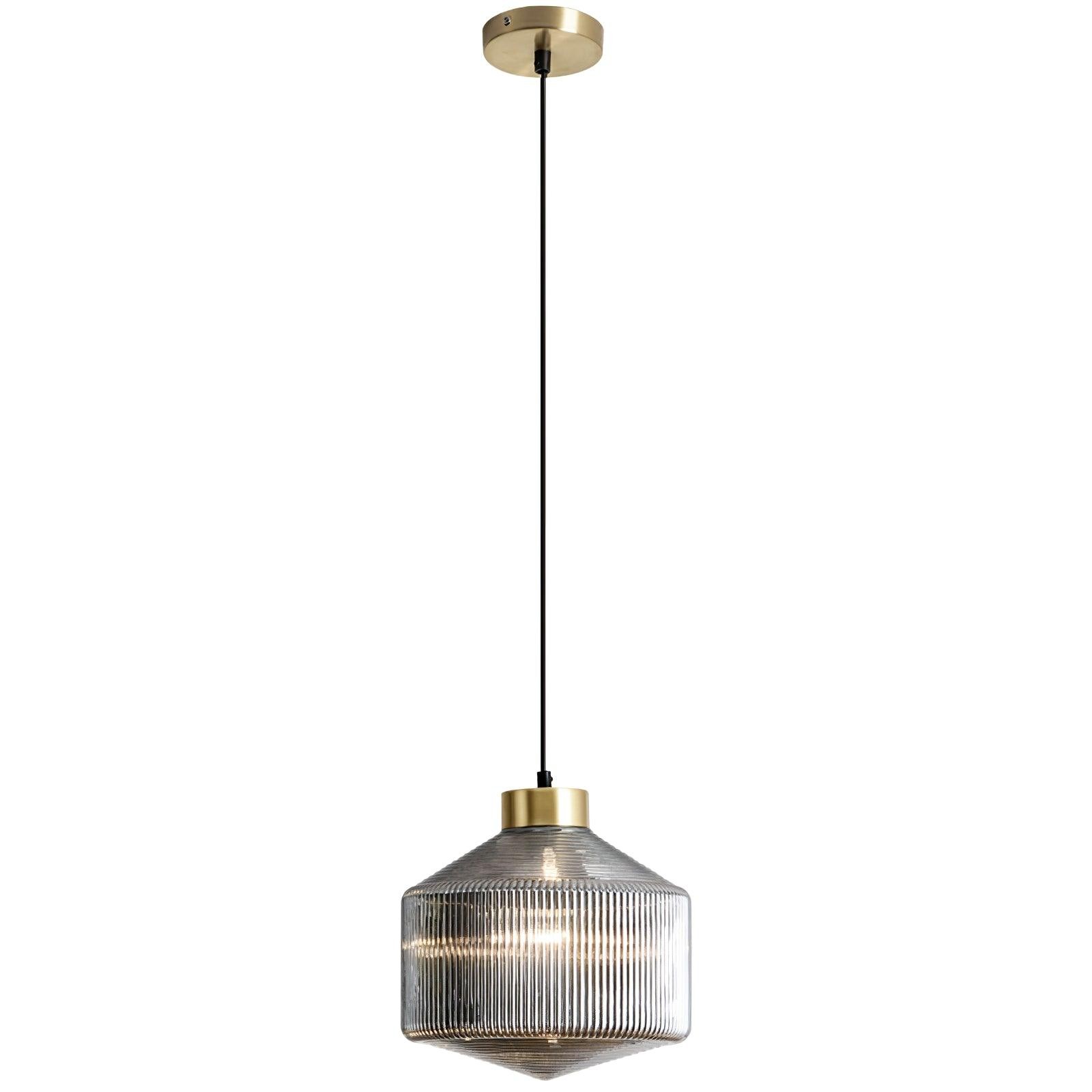 Striped Spinning Top Pendant Light M505