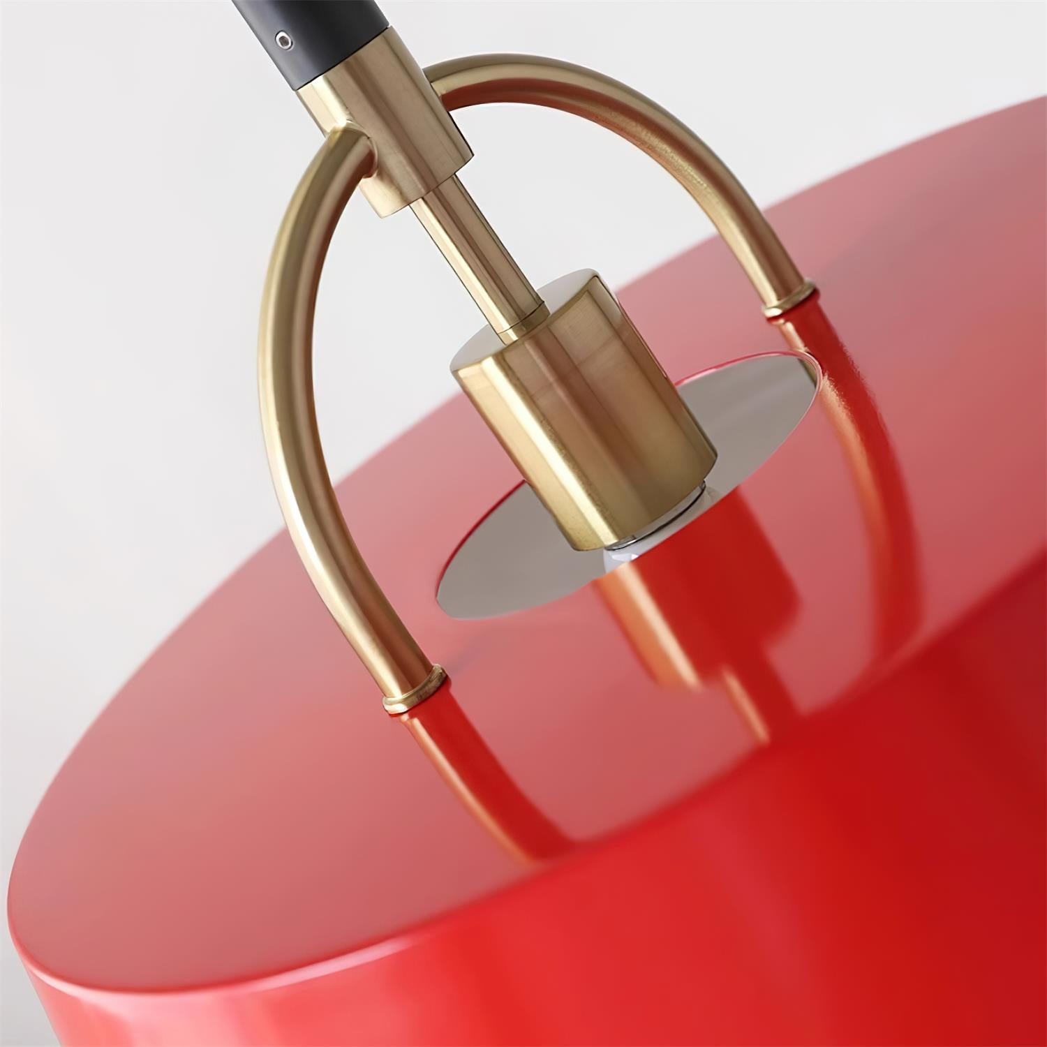 Retro Classic Drum Shaped Retractable Metal Pendant Lamp M305