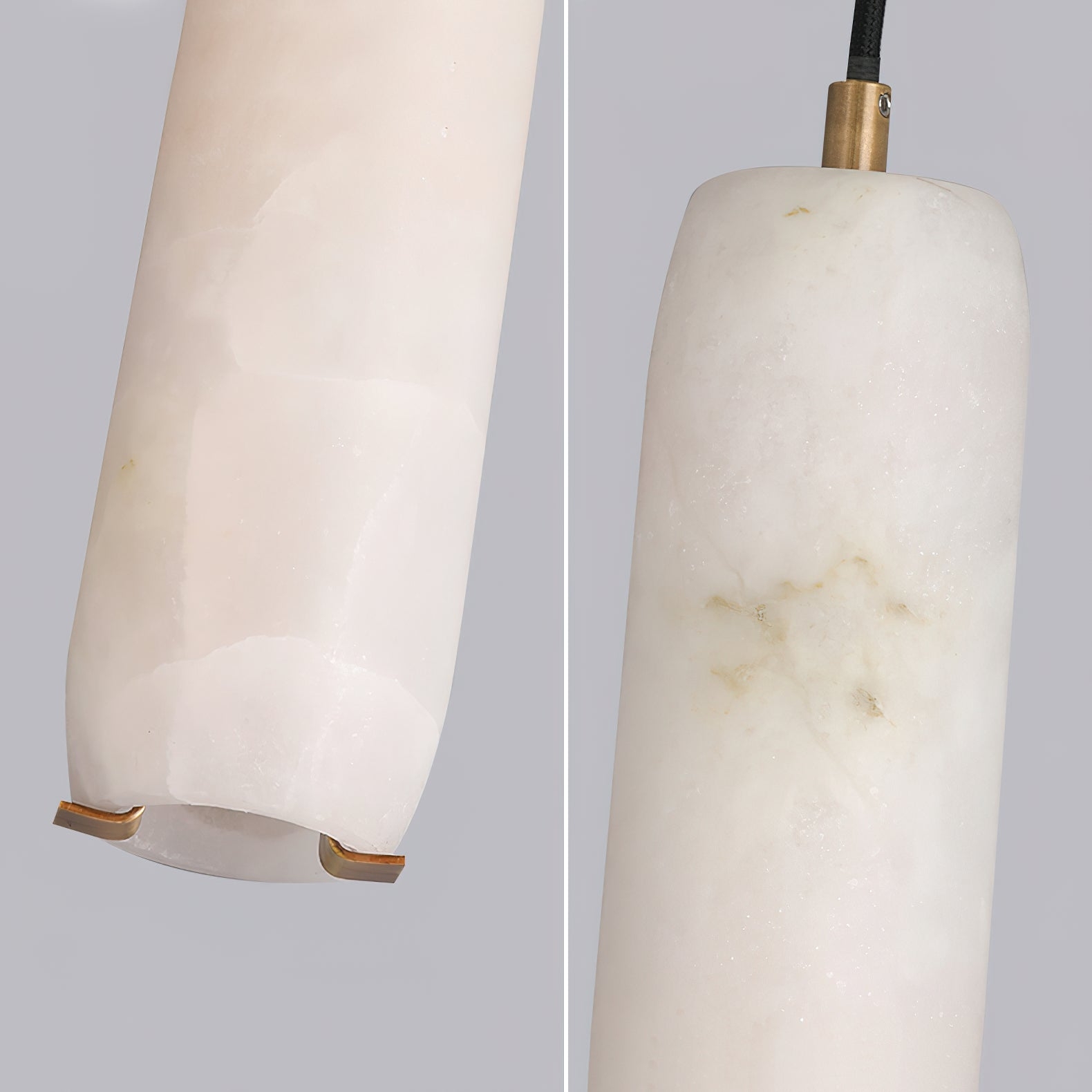 Alabaster Flute Wall Lamp T1661