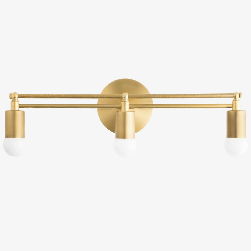 Mobilux Line Modern Vanity Light - Bathroom Wall Fixture in Art Deco Style T354