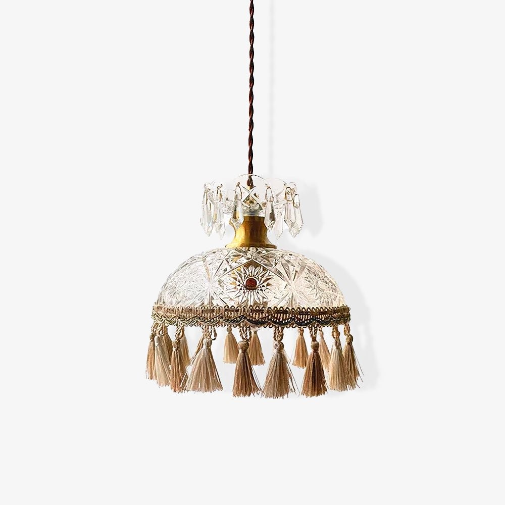 Bowl Tassel Pendant Light M387