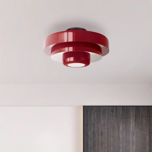 Veleora Triple Layer Disc Ceiling Light - Bauhaus Colorful Design S361