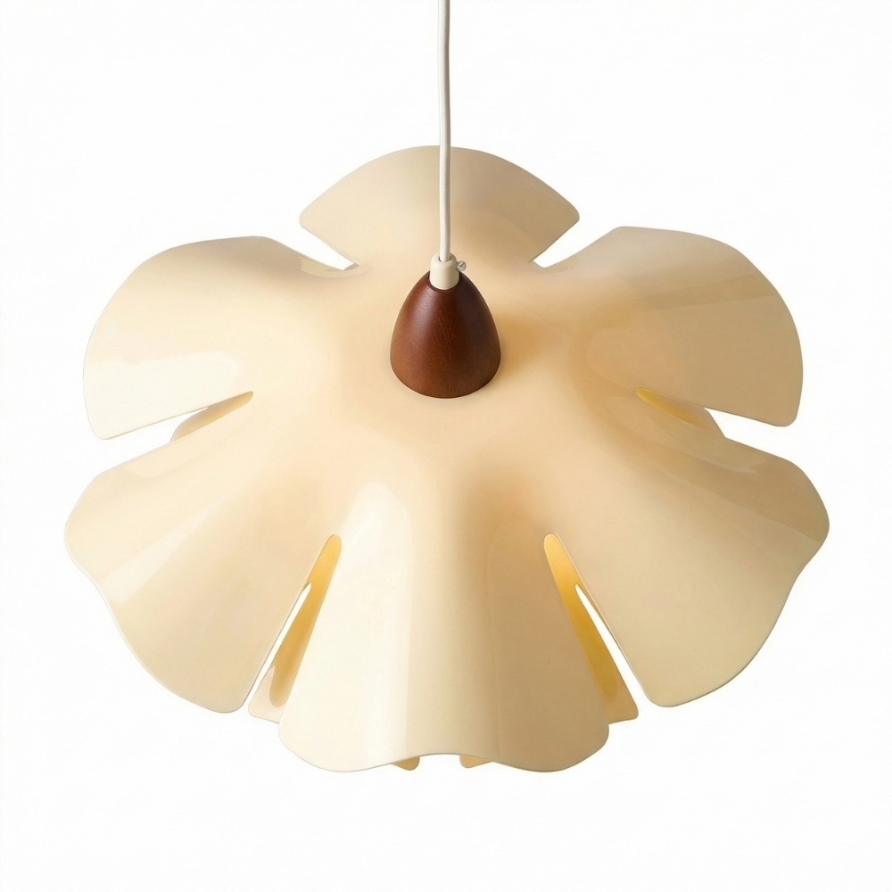 Floral Pendant Light - Modern Acrylic and Iron for Bedroom S402