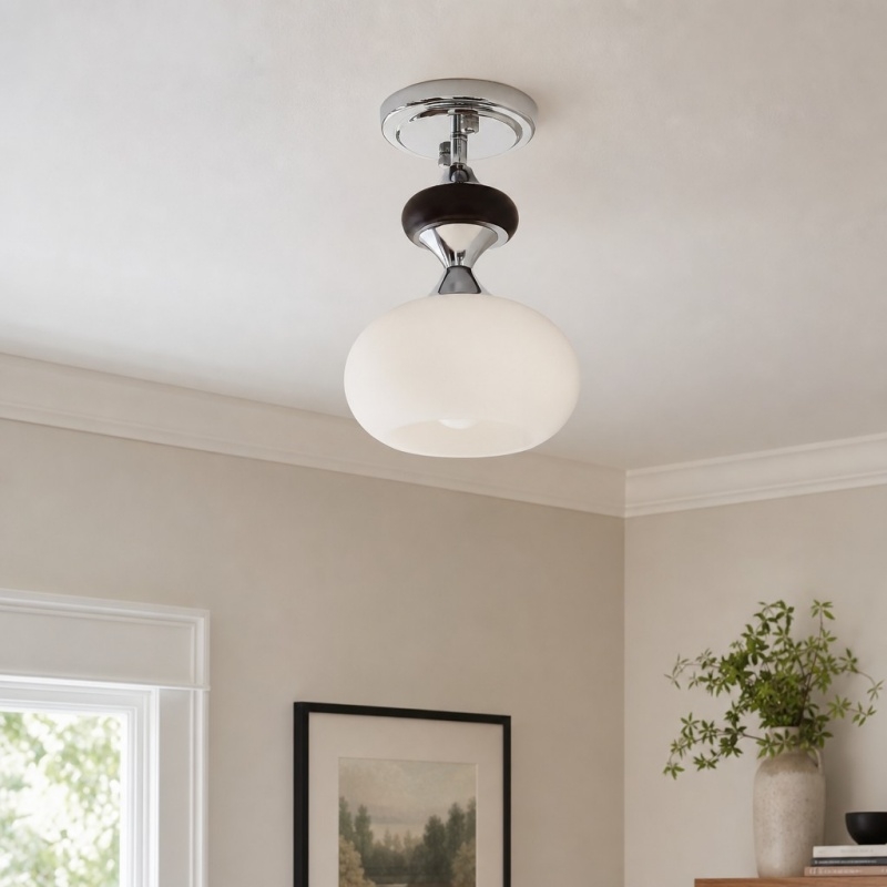 Valesey Mid-Century Modern Ceiling Lamp - Vintage Design for Entryway or Kitchen T2275