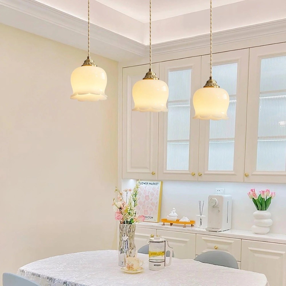 Vintage Valley Flower Pendant Light S163