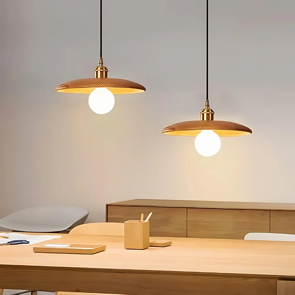 Olivia Japandi Charming Wooden Ceiling Light T2065