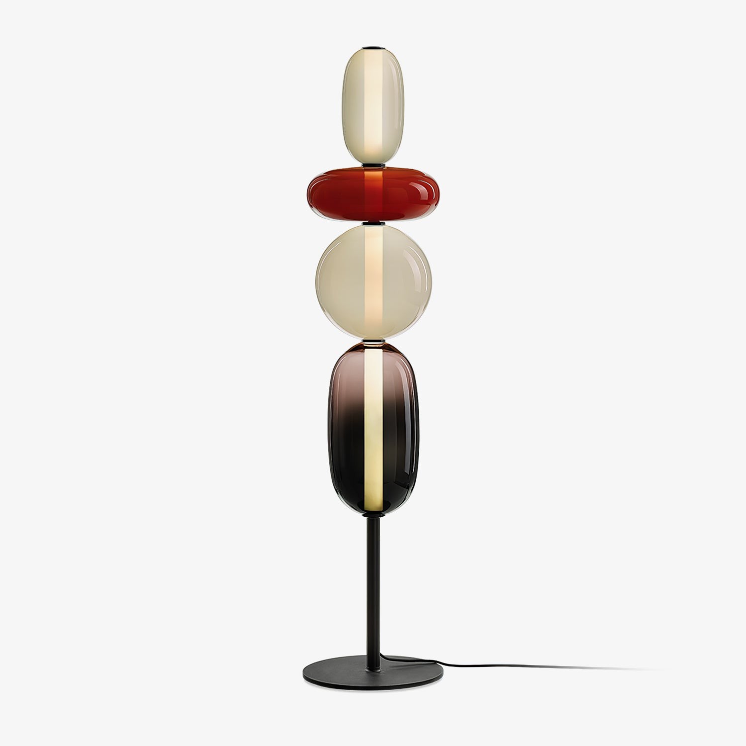 Nordic Creative Minimalist Luxury Glass Floor Light For Living Room M383