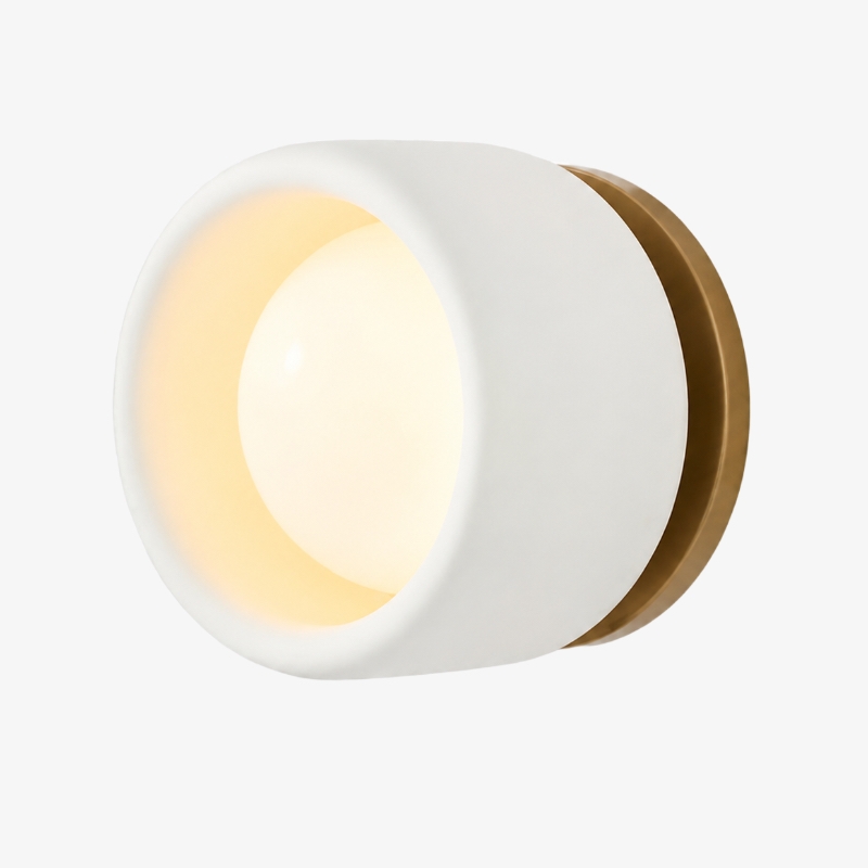 Modern Porcelain Flush Mount Wall Sconce G87