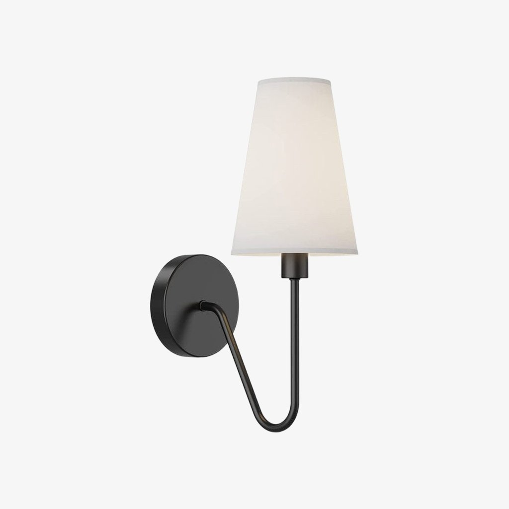 Arcuma Fabric Wall Sconce – Stylish Shade for Bedroom Lighting T500