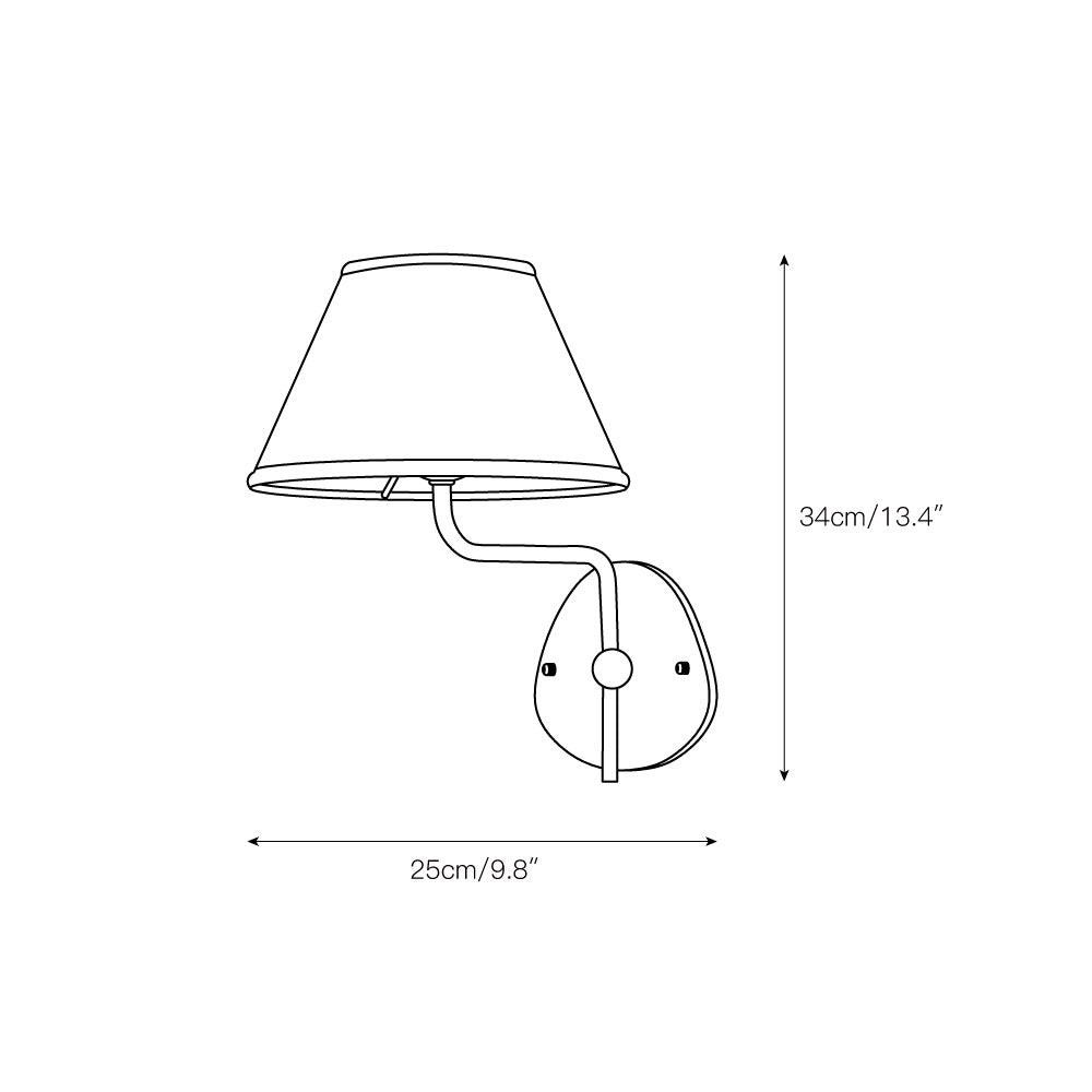 Kulo Sleek Metal Wall Lamp – Contemporary Design for Living Room & Hallway T425