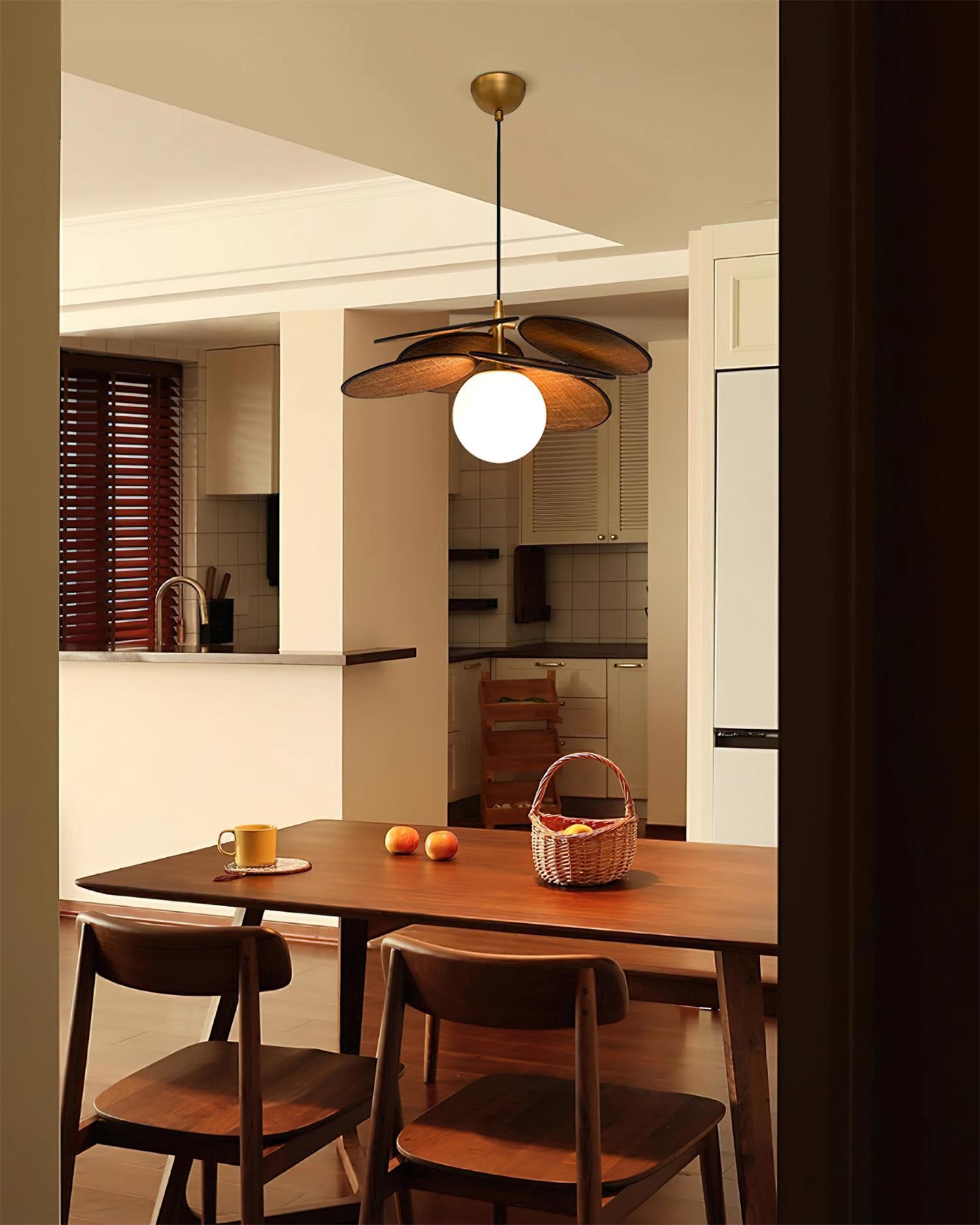 Medieval Rattan Pendant Lamp P042