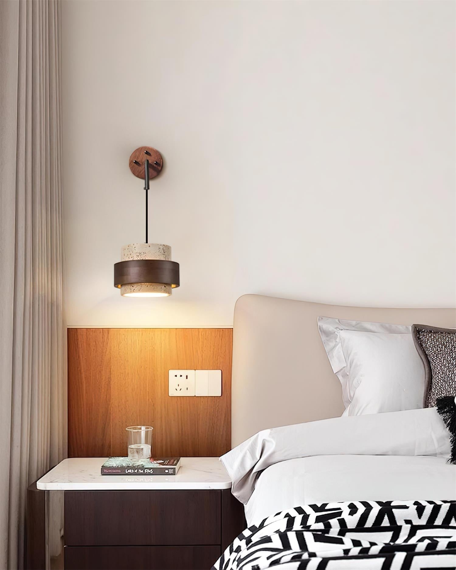 Cole Travertine Wall Lamp T1294