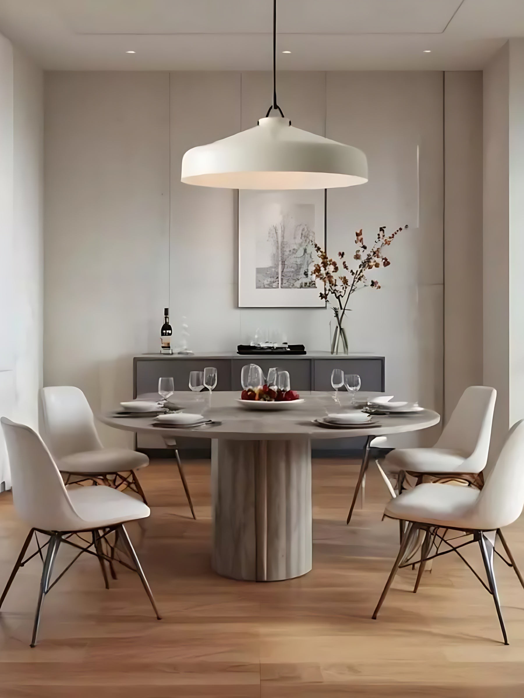 Nordic Minimalist Metal Pendant Light G89