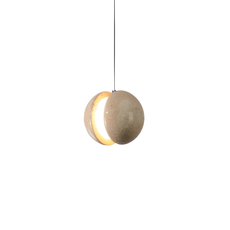 Travertine Lunar Chandelier T2142