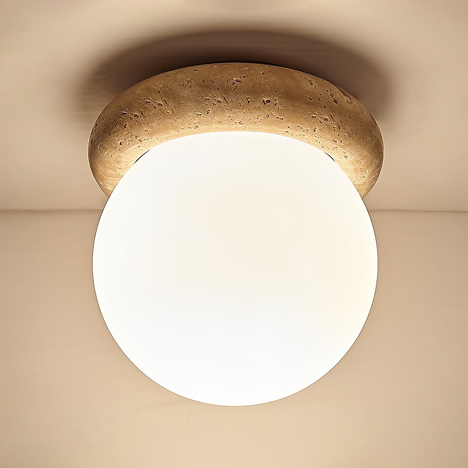 Marble Travertine Asteroid Ceiling Lamp M479