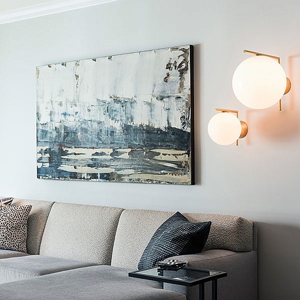 Iscalia Wall/Ceiling Light – Globe Design for Living Room