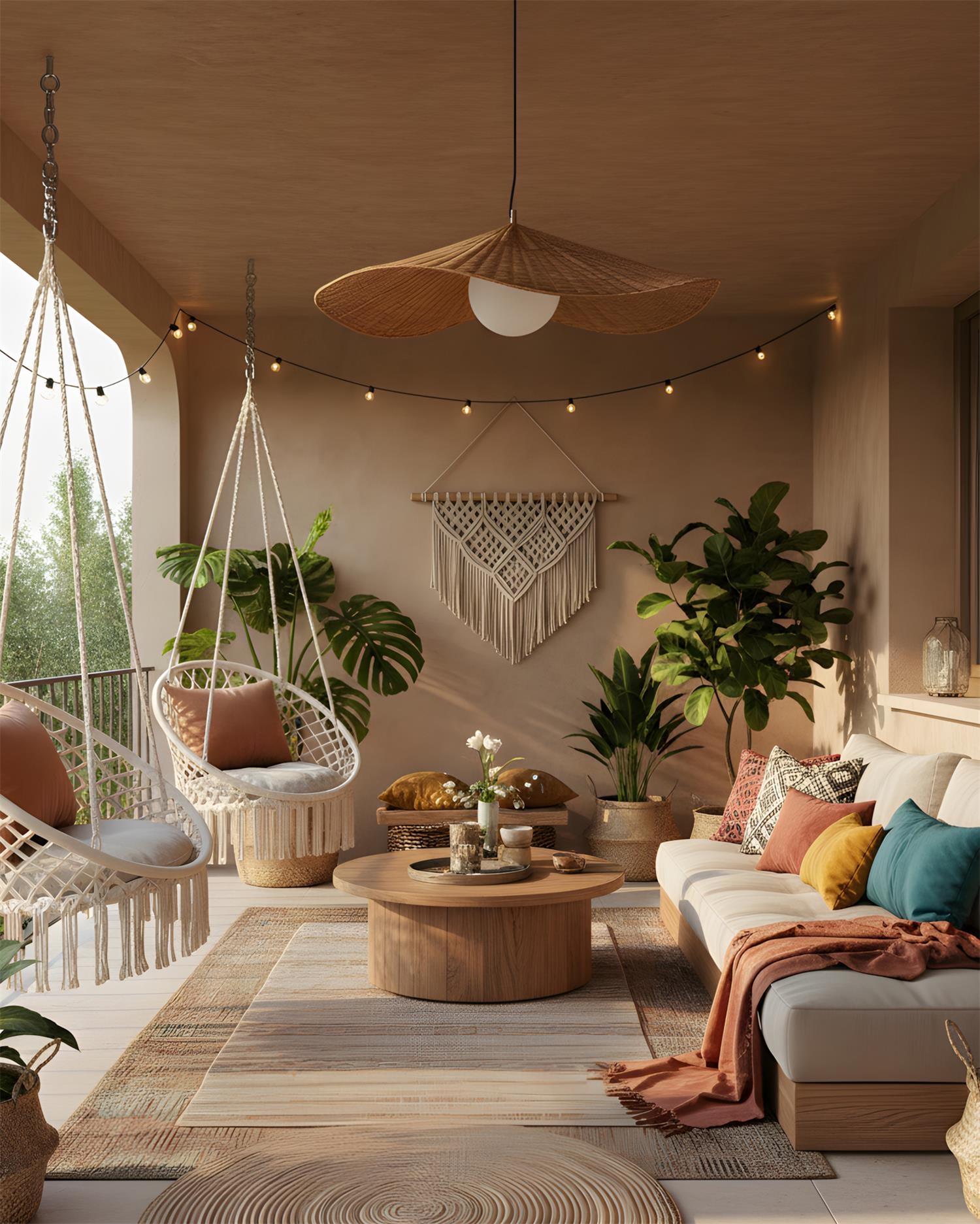 Breezeleaf Pendant Lamp T1530