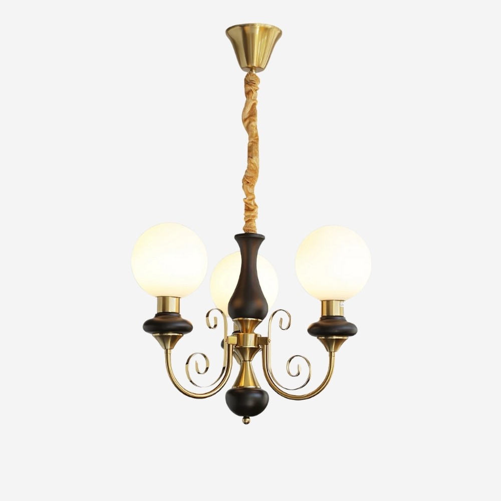 Modern Chandelier with Graceful Silhouette for Ambient Light S219