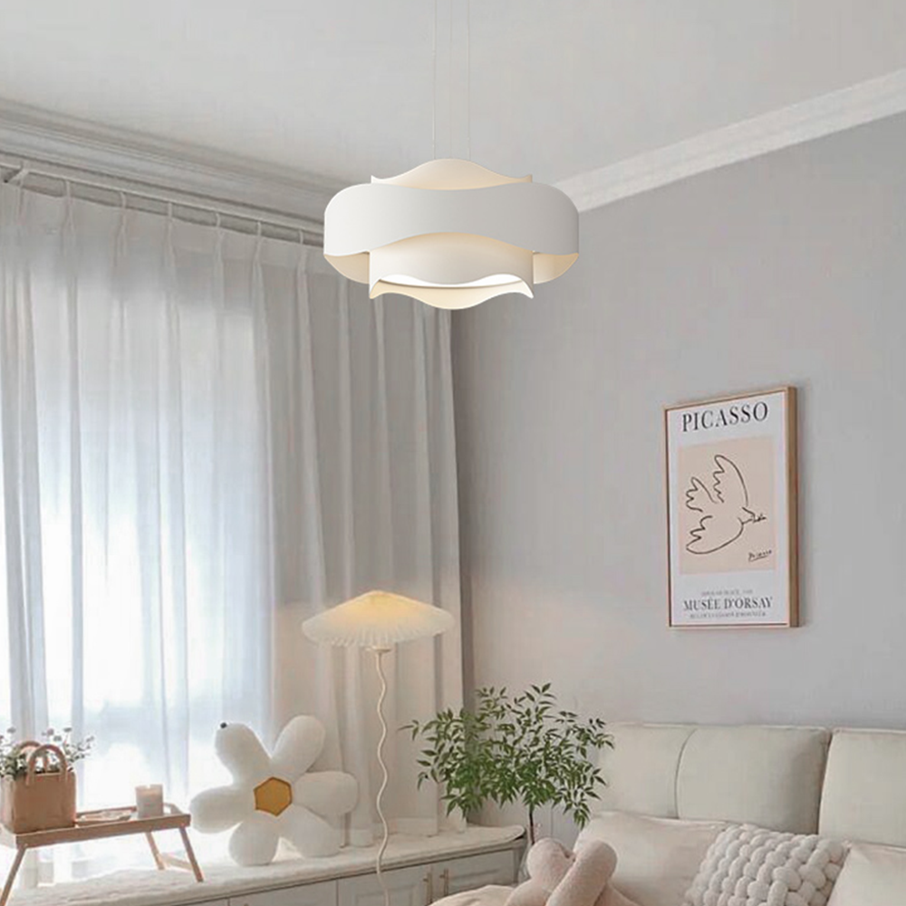 Cream Style Modern Minimalist Bedroom Pendant Light M62