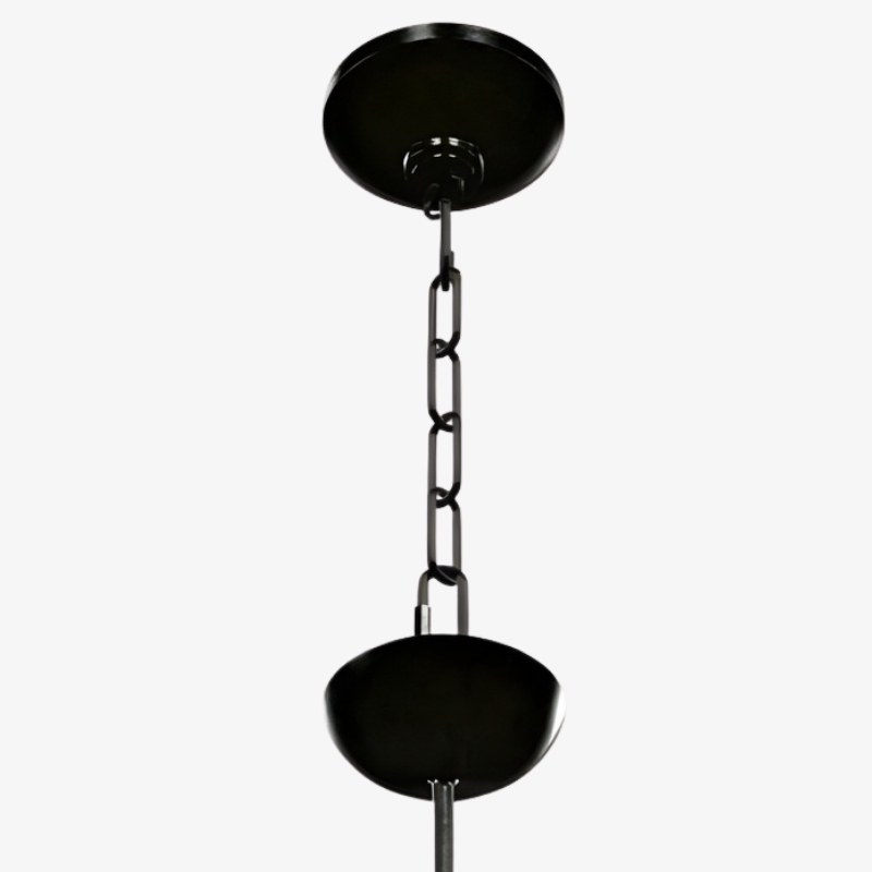 VertiFount Chandelier – Layered Metal Design for Open Interiors T566