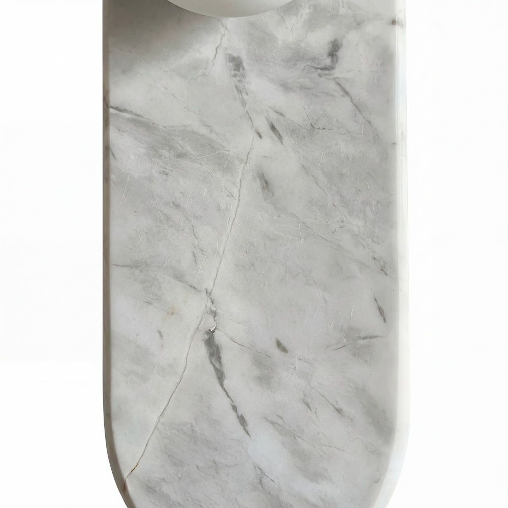 Vinbrea Stone Wall Lamp Organic Texture - Mid-Century Accent Light for Bedroom and Hallway T1221