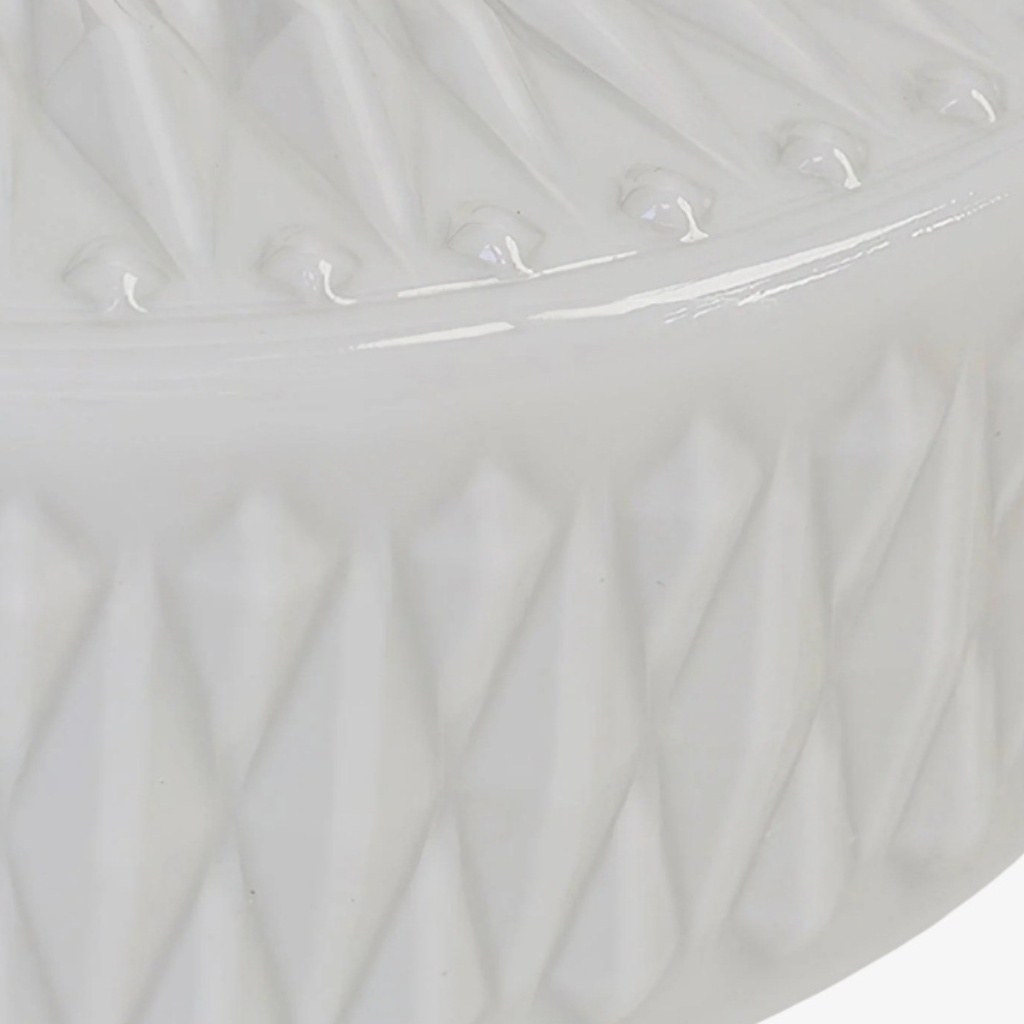 Mistaro Minimal Glass Ceiling Lamp - Flush Mount Design for Living Room and Bedroom T1121