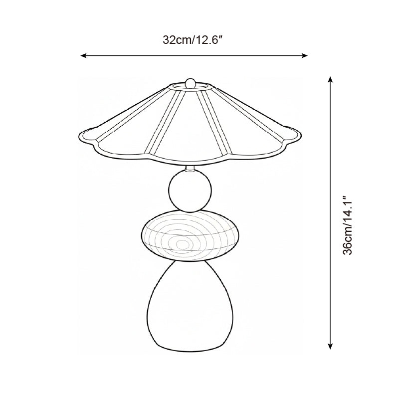 Equinox Plug In Table Lamp T1589