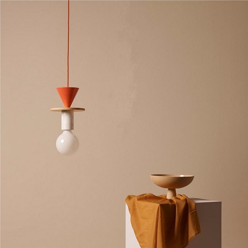 Creative Simple Wooden Pendant Light S155