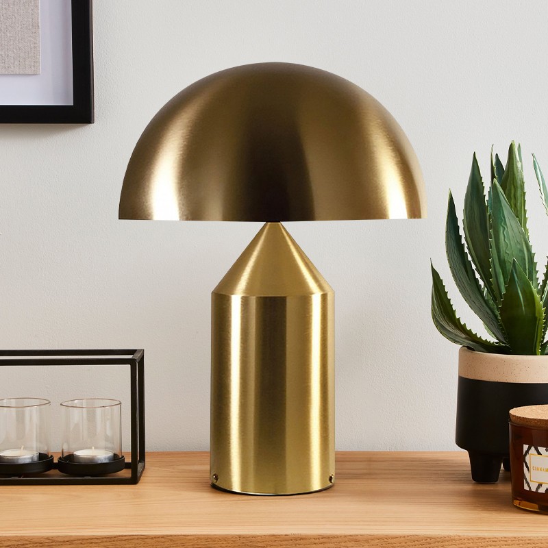 HaloVell Table Lamp Sculptural Dome - Modern Bedroom Lighting