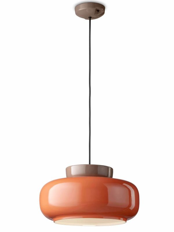 Fiesta Colorful Bowl-Shaped Pendant Light - Modern Ceramic for Dining Room T068