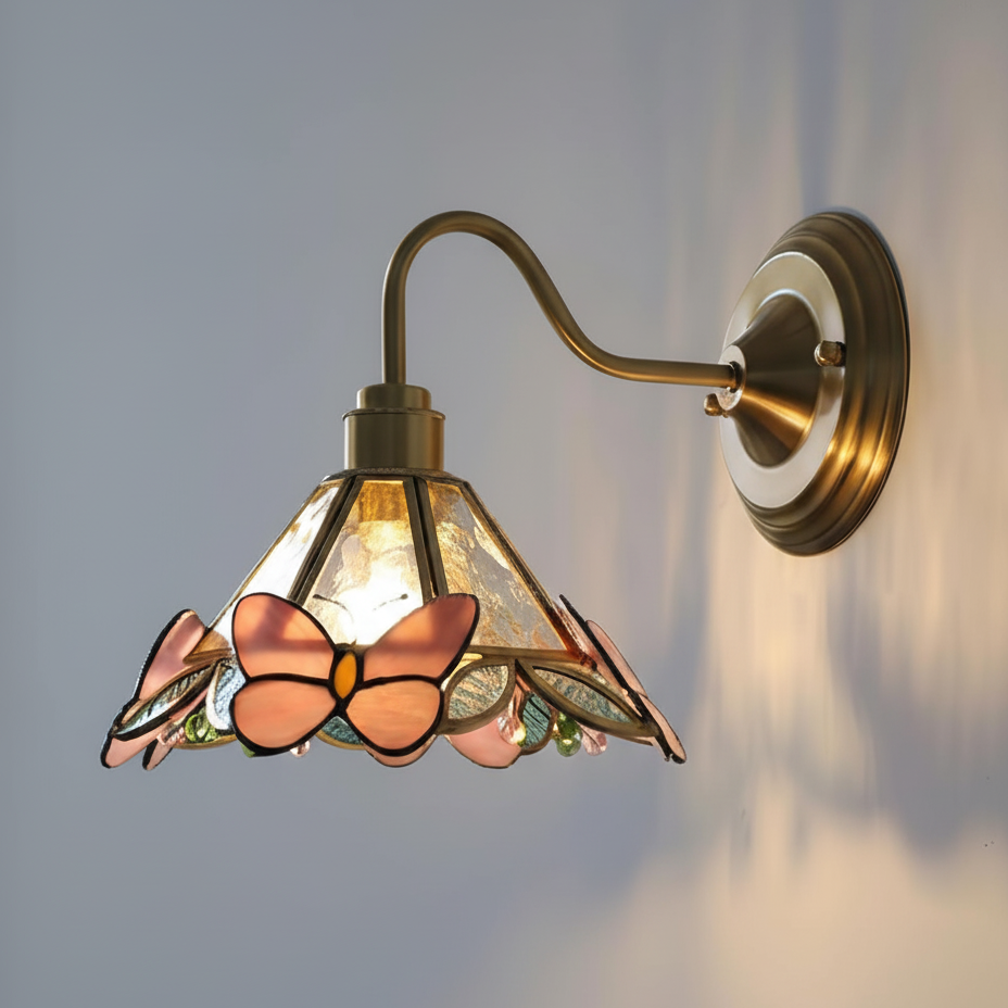 Butterfly Jewel Wall Lamp T1464