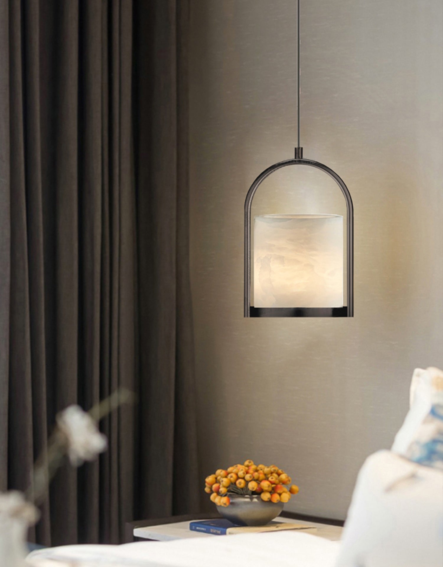 Cortland Alabaster Pendant Light T1658