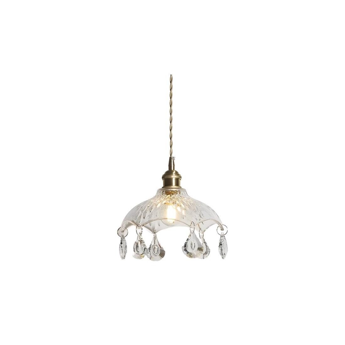 Bowl Shade Glass Pendant Light S21