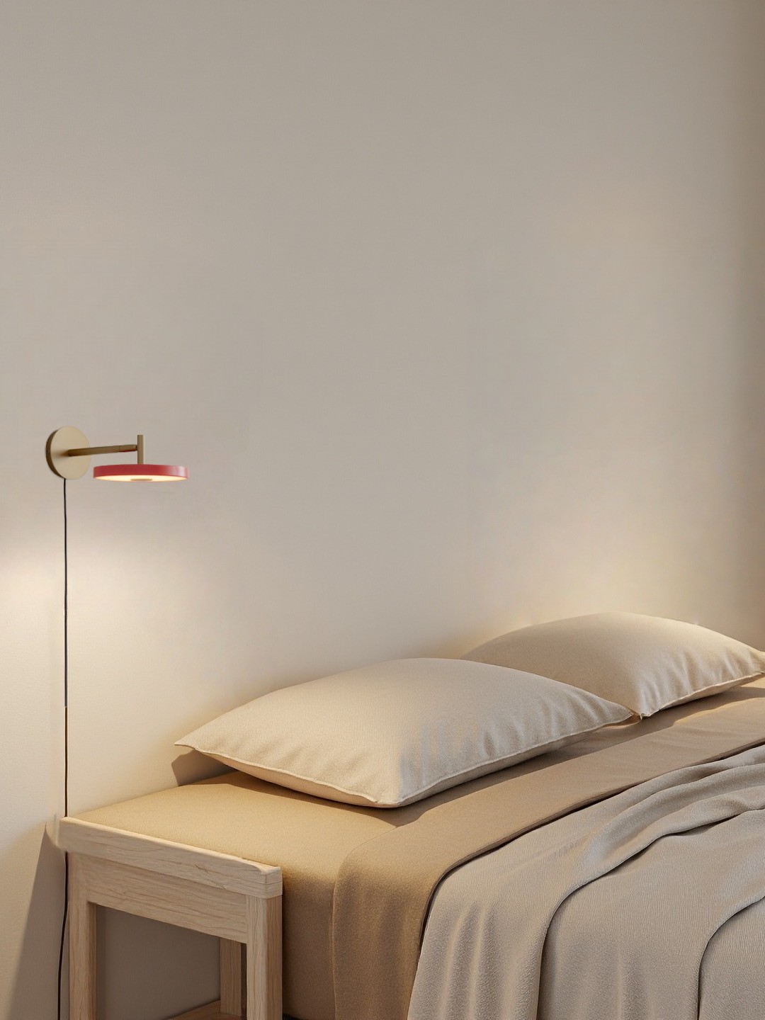 Scandinavian Monochrome Metal Wall-Lamp – Lighting for Bedroom Decor G101